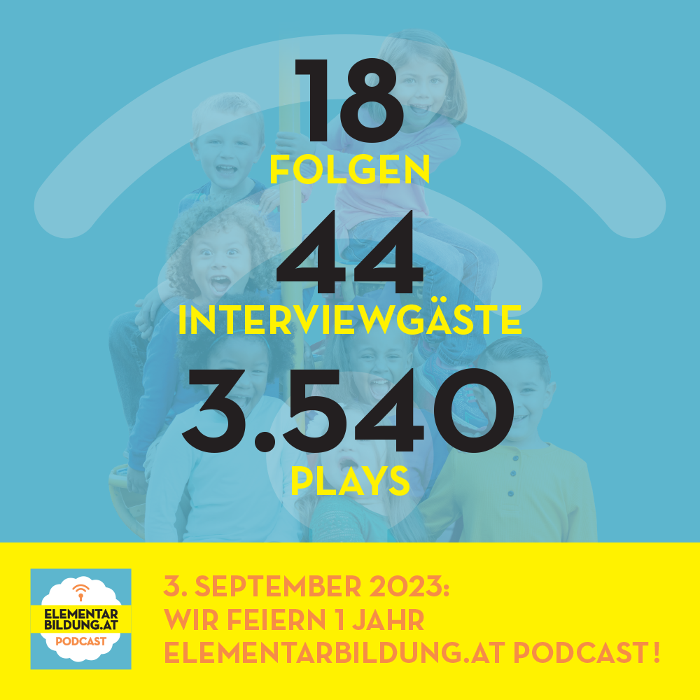 1 Jahr elementarbildung.at Podcast (3.9.2023)